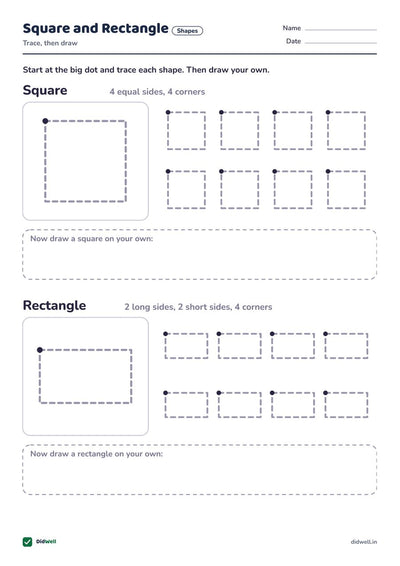 Square and Rectangle