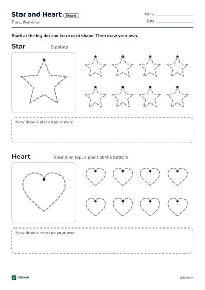 Star and Heart