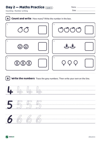 Day 2 Maths Practice