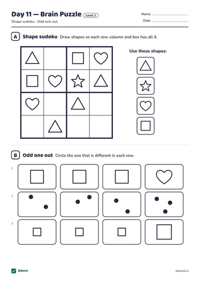 Day 11 Brain Puzzle