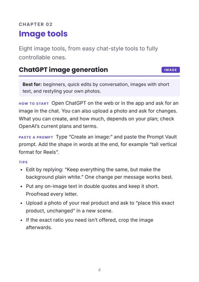 Chapter 2: Image tools